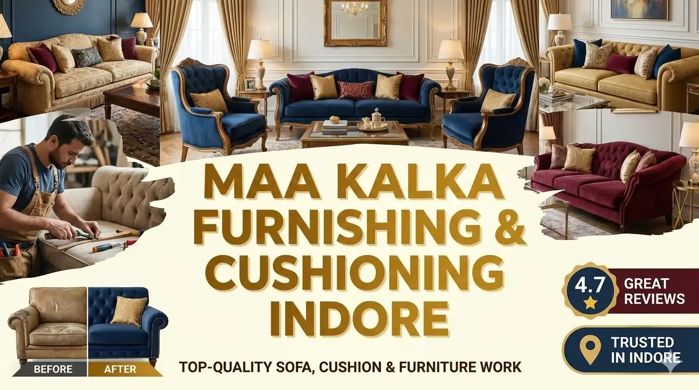 Maa kalka furnishing and cushioning work Indore