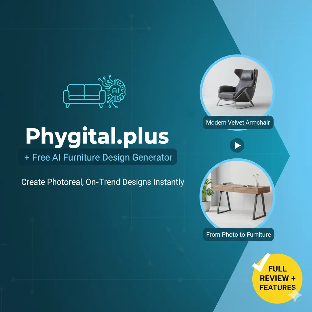 Phygital.plus Free AI Furniture Design Generator Review