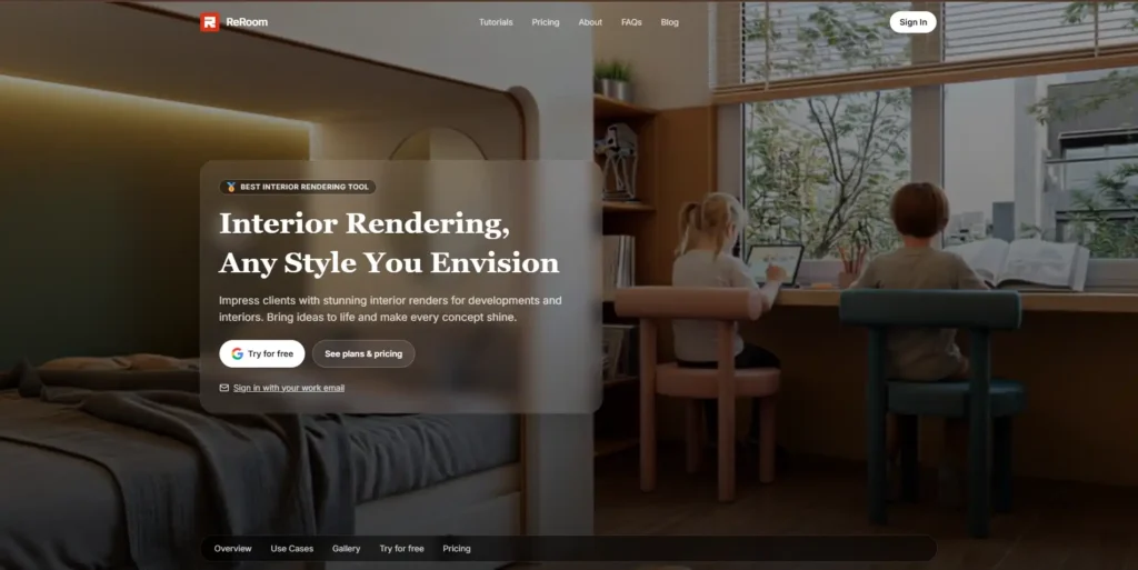 ReRoom AI | AI Tool for Interior Design