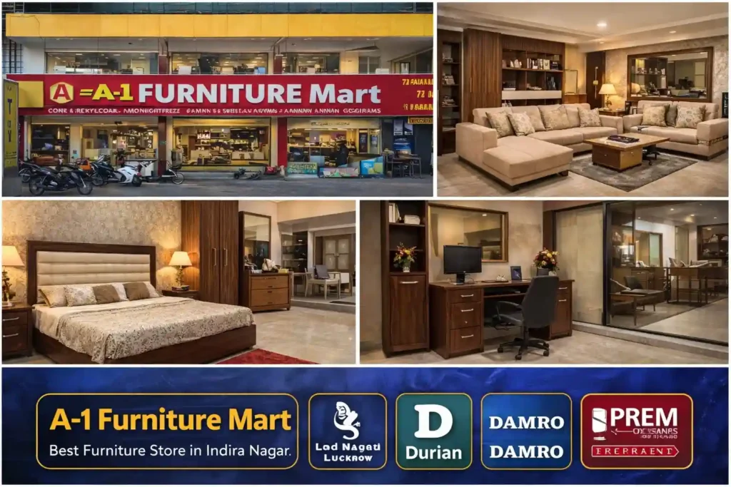 1. A-1 Furniture Mart – Best Furniture Store in Indira Nagar